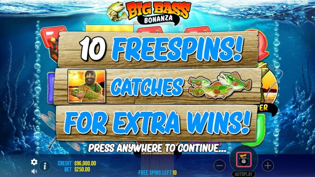 Big Bass Bonanza Max Win : Attrapez un prix énorme