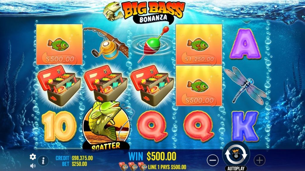 Bonus populaires des casinos pour Big Bass Bonanza
